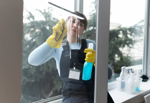 Nettoyage de vitres intérieures et extérieures à Lans